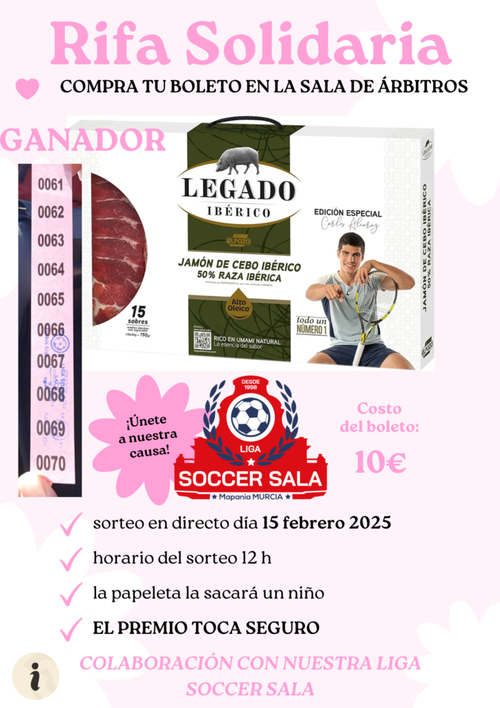 colaboración con nuestra liga soccer sala